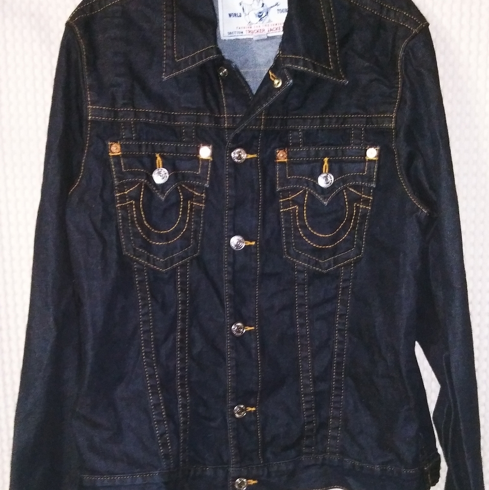 True Religion truckers Jean jacket